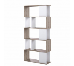 Regál PENTA 735, Jackson hickory/Biela