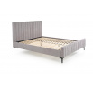 Posteľ FRANCESCA 160, svetlosivá