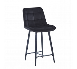 Barová stolička velvet - Riviera 100 čierna H1-FX (B)