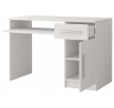 Písací stôl OMEGA I - 08, Biela/Biela