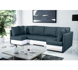 Rohová sedacia súprava R-CITY U, Inari 87 + Soft 017