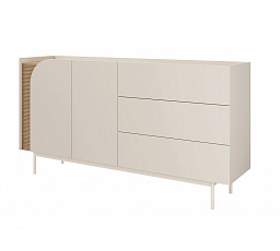Komoda Carmina R6 macadamia/dub jarný