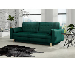 Pohovka Kelly tmavozelená