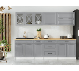 Kuchynská linka Tyra 260/260 popol MAT