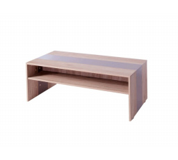 Konferenčný stôl ARDEN / Dub San Remo / Latte lesk