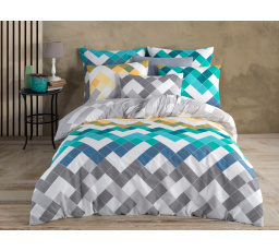 Bavlnená obliečka na vankúš Siesta green 50x50