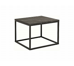 Konferenčný stôl ROSSI B, Efekt čierneho mramoru/Čierna