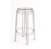 Barová stolička Duch. transparentná, 75 cm