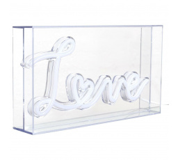 Lampa LED Love akrylowa