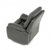 Polohovací křeslo, šedá, látka vintage, TV-4092 GREY3