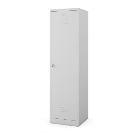 Kovová upratovacia skriňa AGNEST, 500 x 1850 x 500 mm, sivá Kovová upratovacia skriňa AGNEST, 500 x 1850 x 500 mm, sivá