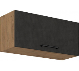 Horní skřínka VEGAS - 80 GU-36 1F, Dub Lancelot / Matera