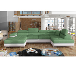 Sedacia súprava v tvare U RODRIGO, pravá, Soro 34/Soft 17