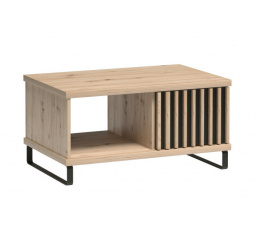 Konferenčný stôl CALI C-8, Artisan/čierny mat