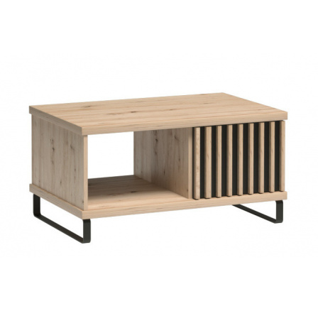 Konferenčný stôl CALI C-8, Artisan/čierny mat