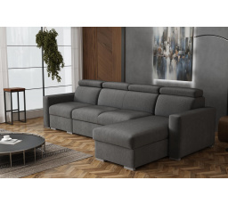 Sedacia súprava Petrit I pravá Kronos sivá