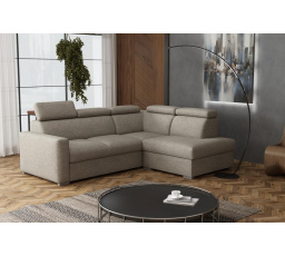 Sedacia súprava Petrit II pravá Aragon hnedošedá