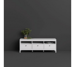 TV komoda REAL, Biela