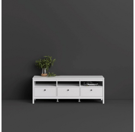 TV komoda REAL, Biela