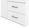 Šatní skriňa SID 2d3s 175, Biela