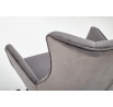 Hojdacie kreslo BAZALTO, Sivá