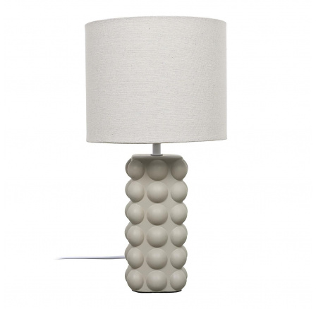 Stolná lampa Ramil keramická béžová