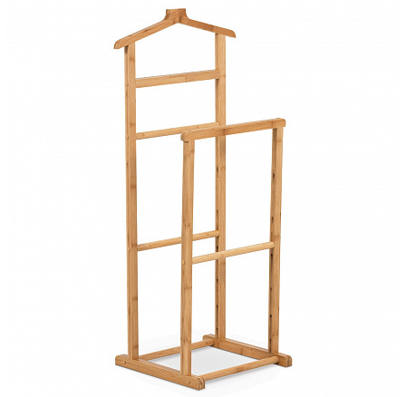 Nemý sluha, výška 103 cm, masívny bambus, prírodný odtieň, nosnosť 5 kg Nemý sluha, výška 103 cm, masívny bambus, prírodný odtieň, nosnosť 5 kg