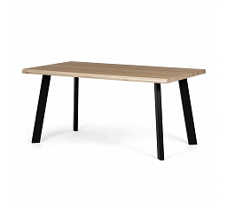 Jídelní stůl 160x90cm, mdf, divoký dub, HT-F4516 OAK
