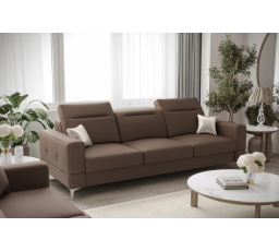 Sofa MALIBU III 245 cm prírodná koža - Koža cappuccino