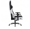 Textilné herné kreslo Player 2.0 King Size, čierno-biele