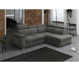 Rohová sedacia súprava Bodie IV pravá sivá