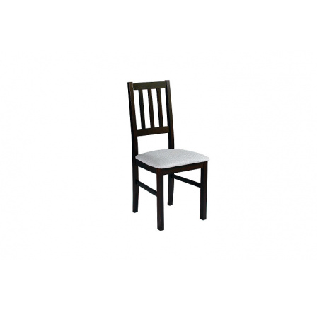BOSANOVA 4 jedálenské stoličky (BOSS 4) wenge/svetlosivá látka č. 10 (DM)- kolekcia "DRE" (K150-Z)