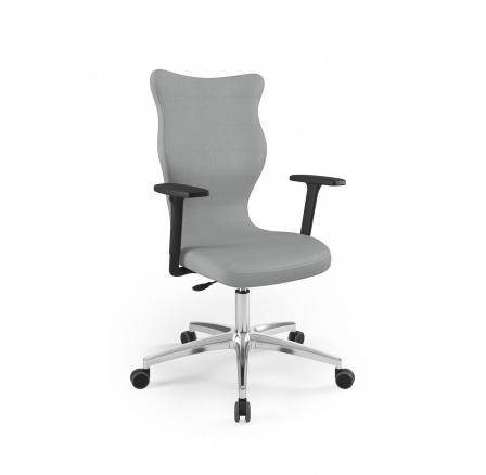 Kancelárske otočné kreslo PERTO , leštený hliník Vega 33 veľkosť 7