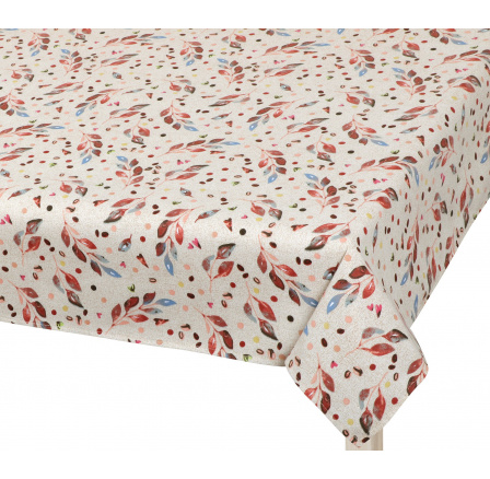 Obrus lístočky farebné
