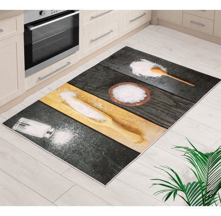 Koberec behúň 3D 80x120cm morská soľ Koberec behúň 3D 80x120cm morská soľ