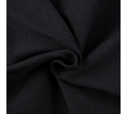 Jersey prestieradlo čierne 120x200