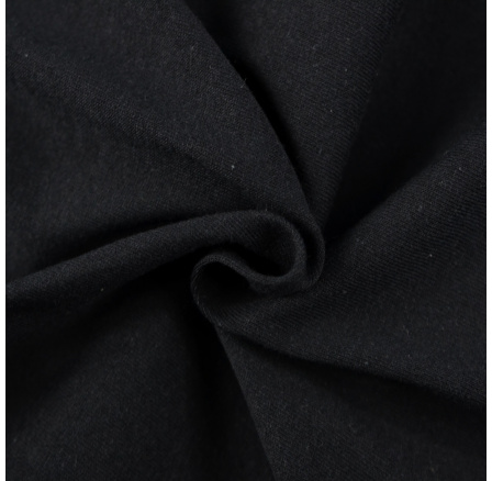 Jersey prestieradlo čierne 120x200