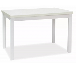 Jedálenský stôl ADAM, biely matný