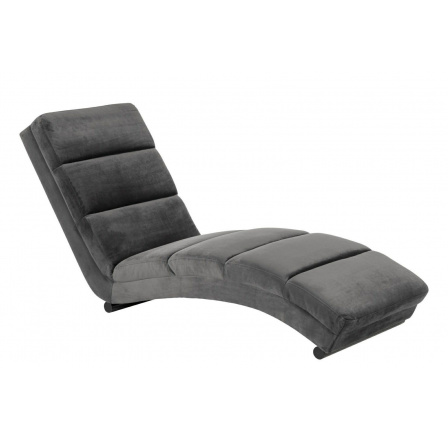 Lehátko Slinky VIC Tmavo sivé