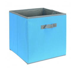 Krabica do regálu Cube Kid modrá