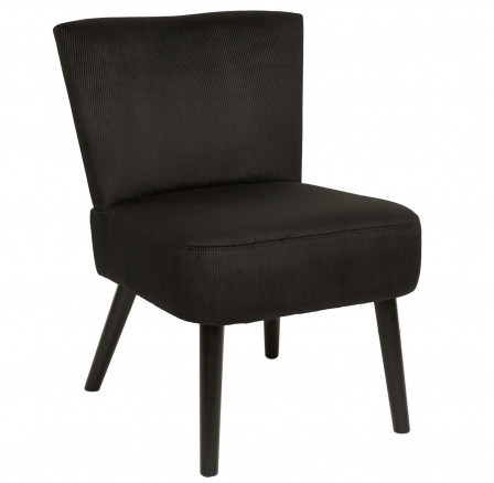 Kreslo Giulia čierny manšester
