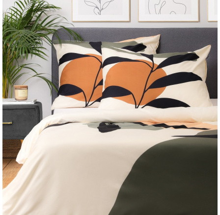 Súprava posteľnej bielizne TIERRA BEIGE 200x220 cm