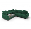 Rohová sedacia súprava MALIBU MAX 250x250 - voliteľný odtieň, pravá