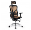 Ergonomické kancelárske herné kreslo Basic, čierno-oranžová