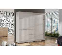 Šatní skriňa BAJA IV 200, Biela