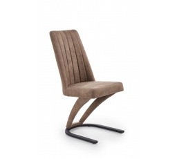 Jedálenská stolička K338, hnedá