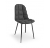 Jedálenská stolička K417, sivá Velvet