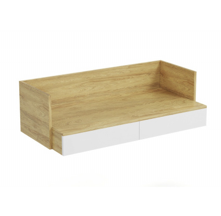 MOBIUS DESK 2S telo: prírodný hikor, hlava: alpská biela