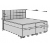 Posteľ Boxspring Alice 160X200 Soft 17