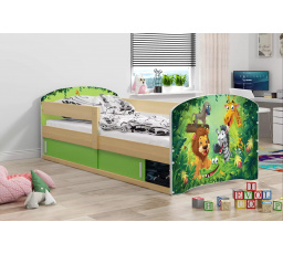 POKLOP 1 PRÍZEMIE RÁM BOROVICA NÁLEPKA DŽUNGĽA 80 X 160 KPL
